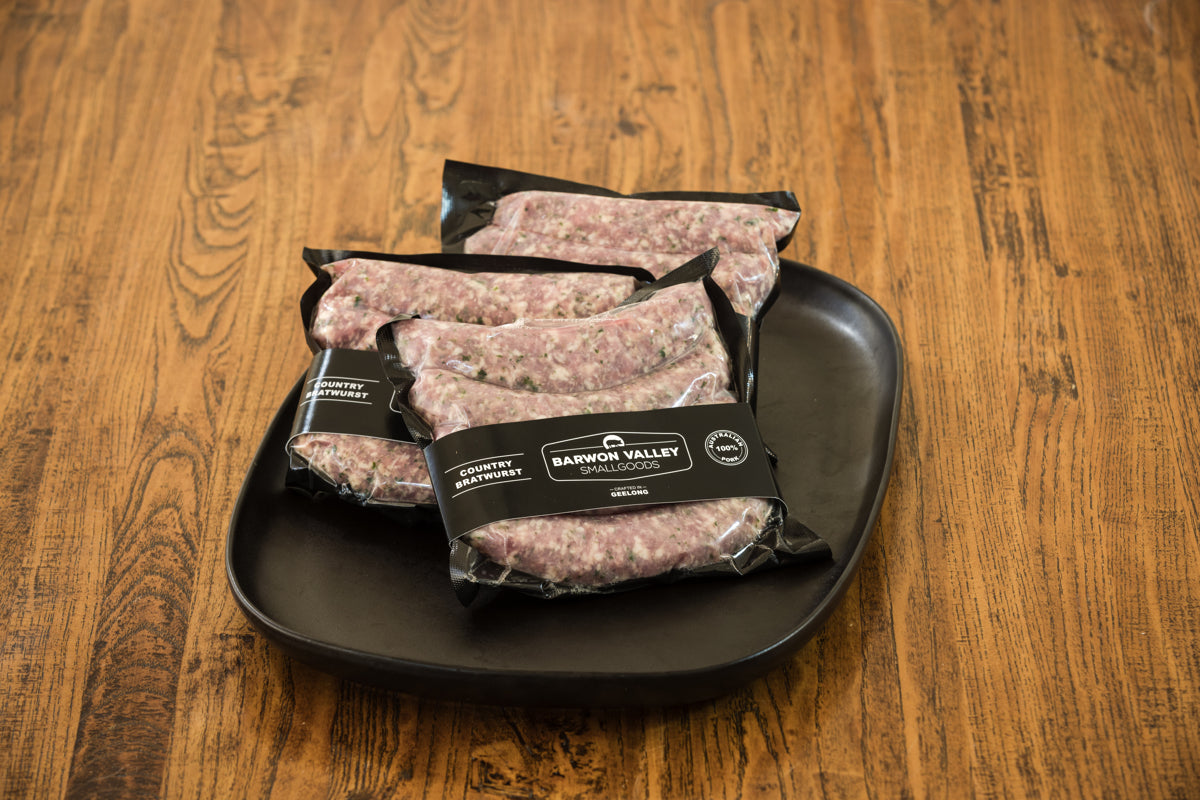 Country Bratwurst Sausages